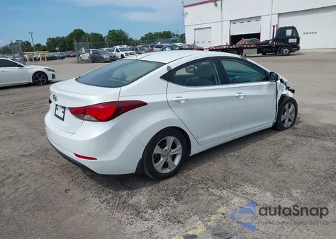 2016 Hyundai Elantra Value Edition from USA, damaged, VIN 5NPDH4AE8GH795016